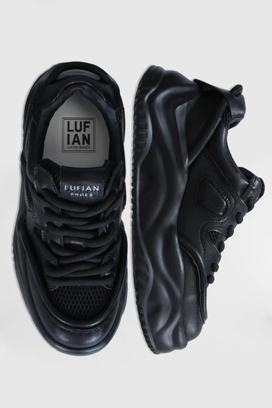 Lufian Gemba Kadın Sneaker Spor Ayakkabı Siyah 121230021 - 5