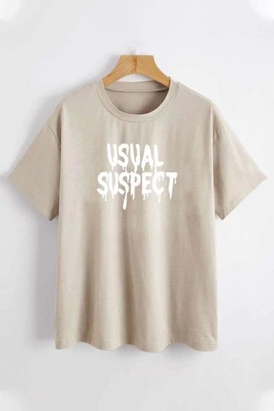 Unisex Suspect Tasarım Tshirt - 2