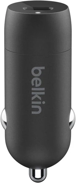 Belkin USB-C Hızlı Araç Şarj Cihazı 20W (Hızlı Şarj Cihazı) - Siyah Teşhir - 3