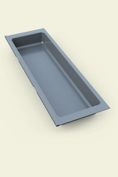 Mutfak Çekmece Içi Düzenleyici, Kaşıklık 114Cm X 48Cm Yanlar Ve Boydan 4Cm Kesilebilir, Antrasit - 7
