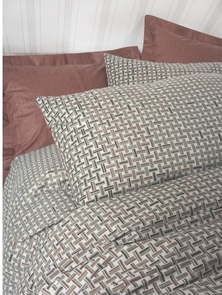 Cotton Box Petite Tek Kişilik Nevresim Takımı Lastikli Çarşaf Mote Kremit - 2