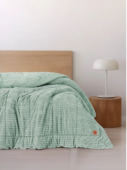 Cotton Box Wave Çift Kişilik Yorgan Adaçayı 195x215 cm