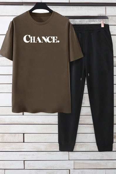 Unisex Chance Baskılı Eşofman Takımı - Resim 9