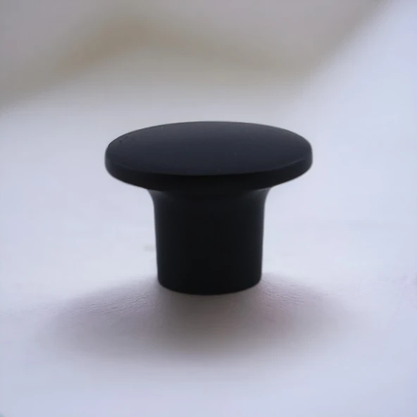 Avcı Siyah Metal Kulp Düğme Tek Vidalı Çekmece Kulbu Kulpları Mutfak Mobilya Dolabı Dolap Kulpu - Resim 10