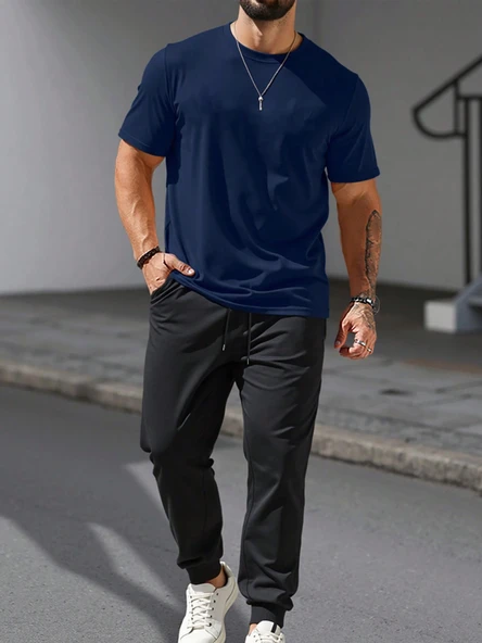 Unisex 2'li California Baskılı Eşofman Takımı - 2