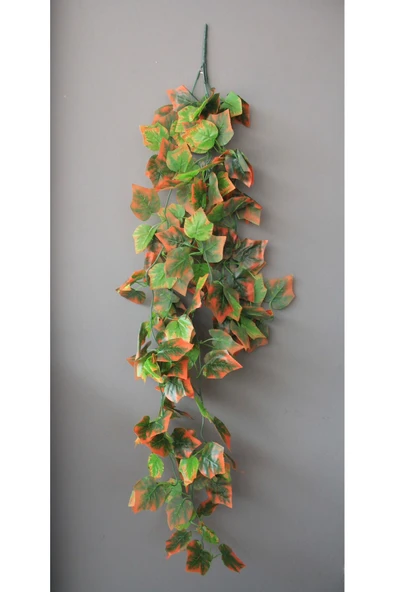 Yapay 5 dalli Asma Yaprağı Ev Balkon BANYO Dekor Sus - Resim 2