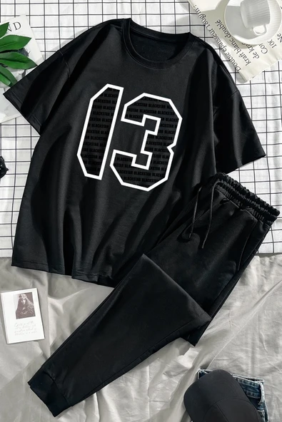 Unisex 13 Baskılı Eşofman Takımı ürün görseli 1