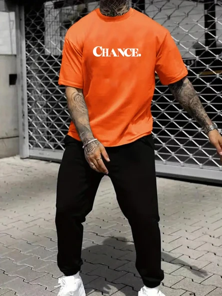 Unisex Chance Baskılı Eşofman Takımı - Resim 5