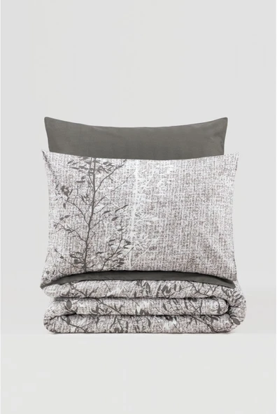 Cotton Box Dual Çift Kişilik Nevresim Takımı Odın Kahve - 2