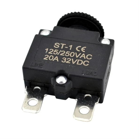 St Serisi Termik Sigorta 20 Amper 125/250Vac 32Vdc (Ic-271S)
