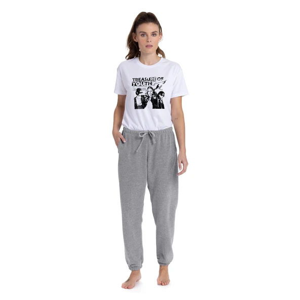 Unisex Youth Baskılı Eşofman Takımı