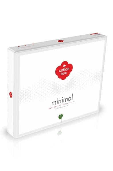 Cotton Box Rnf Minimal Çift Kişilik Nevresim Takımı Lastikli Çarşaf Best Pembe - 3
