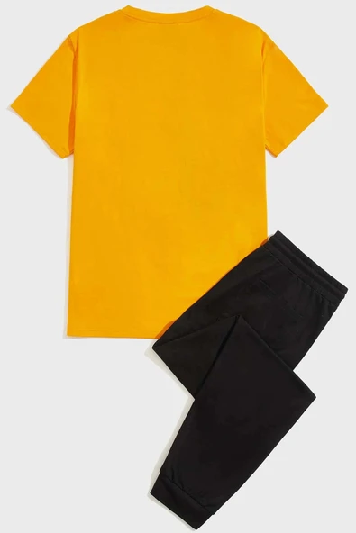 Unisex Van Gogh Baskılı Eşofman Takımı - 4