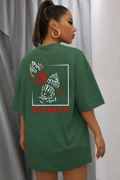 Unisex Blesseb Baskılı T-shirt ürün görseli 1