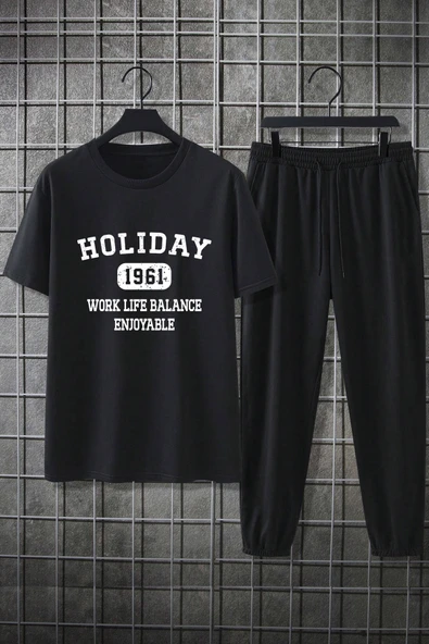 Unisex Holiday 2'li Eşofman Takımı - 2