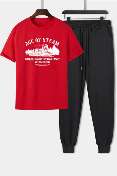 Unisex  Age Of Steam 2'li Eşofman Takımı - Resim 5