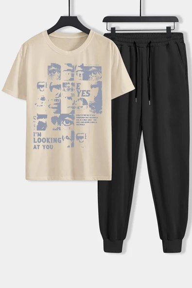 Unisex I'm Looking At You 2'li Eşofman Takımı - 3