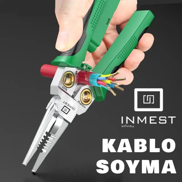 INMEST ÇOK AMAÇLI KABLO SOYMA PENSESİ - Resim 5