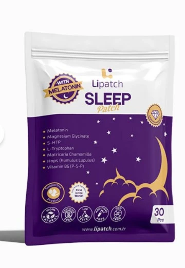 Lipatch Sleep Patch With Melatonin 30 Adet