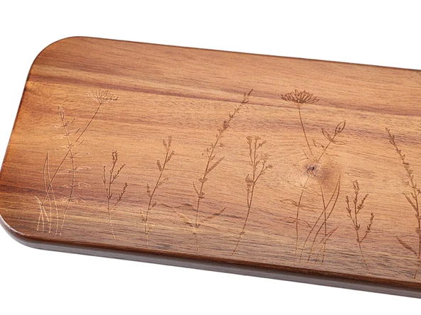 Porland Woodflower Akasya Sunum Tahtası 40 cm 04STY009021 - 4