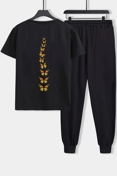 Unisex  Kral Kelebek 2'li Eşofman Takımı