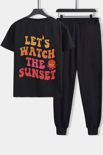 Unisex Lets Watch The Sunset  2'li Eşofman Takımı