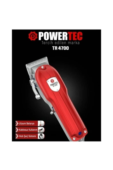 Powertec TR-4700 Saç Sakal Kesme Profesyonel Tıraş Makinesi