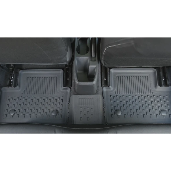 Sahler Renault Clio 5 2020+ Uyumlu 4.5D SAHLER Premium Havuzlu Paspas ve Liner Marka 3D Bagaj Havuzu - Clio - Resim 4