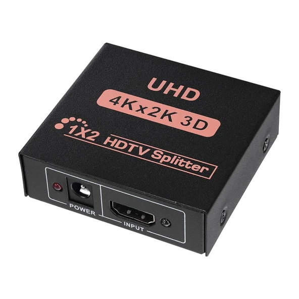 Hytech HY-LU2 2 Çıkışlı 4KX2K HDMI Splitter Dağıtıcı Çoğaltıcı