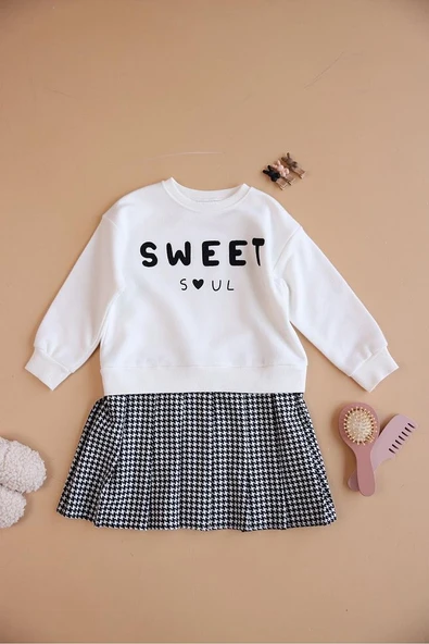 Çocuk Etek Sweat Takım - 8