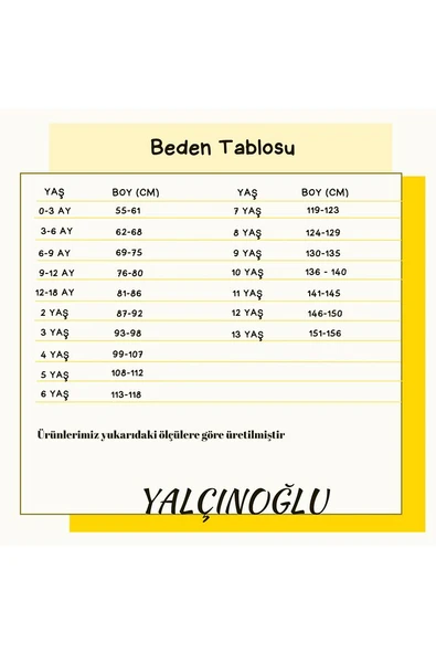Sevimli Renkli ve Eğlenceli Çocuk Takım 8-12 Yaş - 7