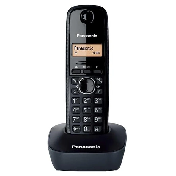 Panasonic KX-TG1611 Dect Telsiz Telefon (Siyah)