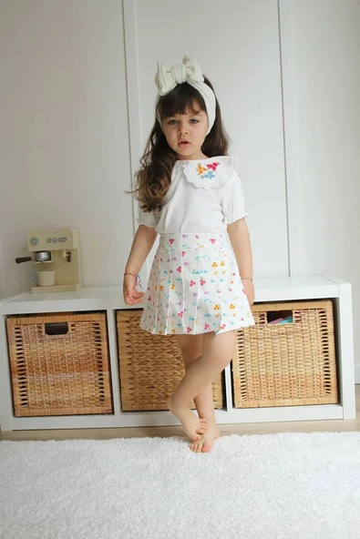 Çocuk Etek - Bluz Takım  2-8 Yaş ürün görseli