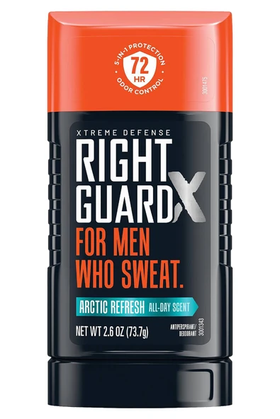 Right Guard Xtreme Defense Arctic Refresh Antiperspirant Stick Deodorant 73.7GR