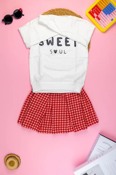 Çocuk Etek Sweat Takım - 4