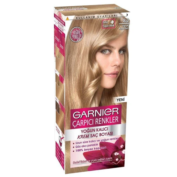 Garnier Çarpıcı Renkler Boya 80 Parlak Koyu Sarı ürün görseli