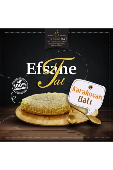 Kadın Kooperatifi Organik Karakovan Petek Bal 1 Kg - 3