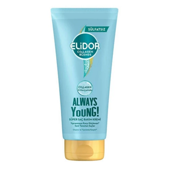 Elidor Collagen Blends Saç Kremi Onarıcı ve Yıpranma Karşıtı 170ml