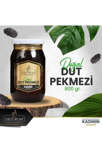Erzurum Kadın Kooperatifi Organik Dut Pekmezi 850 gr