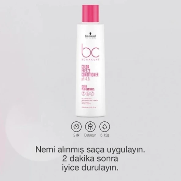Bonacure Clean Renk Koruyucu Saç Kremi 200ml - Resim 2
