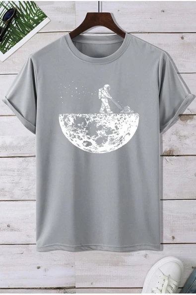 Uzay Temalı Tasarım Tshirt - Resim 2