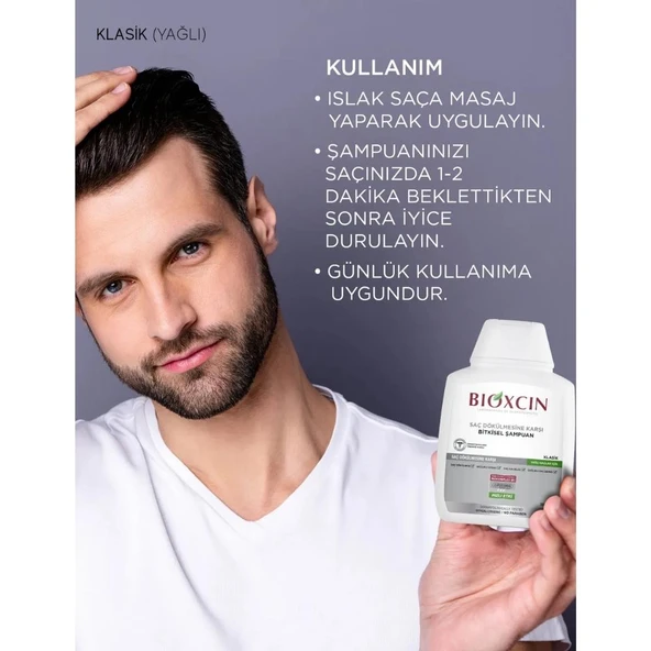 Bioxcin Genesis Yağlı Saçlar için Şampuan 300 ml - Resim 4
