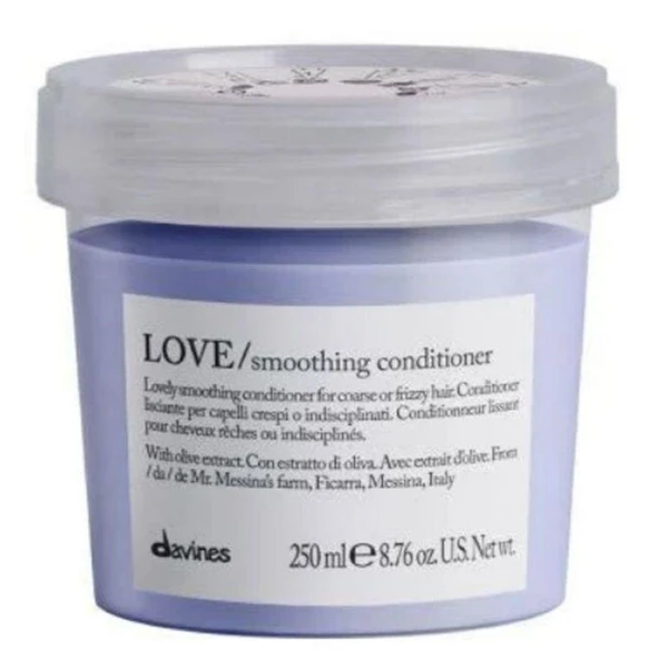 Davines Love Smoothing Dalgalı Kıvırcık Saçlar Kremi 250ml - 2