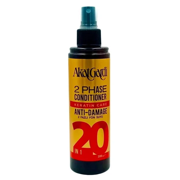 Akat Gardi 2 Fazlı Fön Suyu Keratin Bakımı 200ml