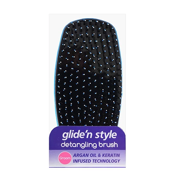 Gliden Style Argan Yağlı ve Keratin Kaplamalı Sapsız Açma Tarama Fırçası