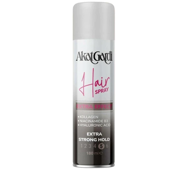 Akat Gardi Saç Spreyi 180ml Gri