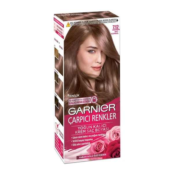 Garnier Çarpıcı Renkler Saç Boyası 7-12 İnci Kumral
