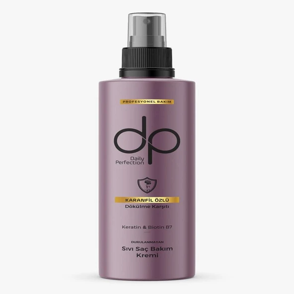 DP Daily Perfection Karanfil Özlü Durulanmayan Sıvı Saç Kremi 180ml
