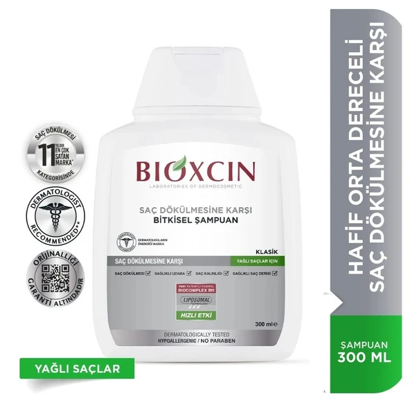 Bioxcin Genesis Yağlı Saçlar için Şampuan 300 ml - Resim 2