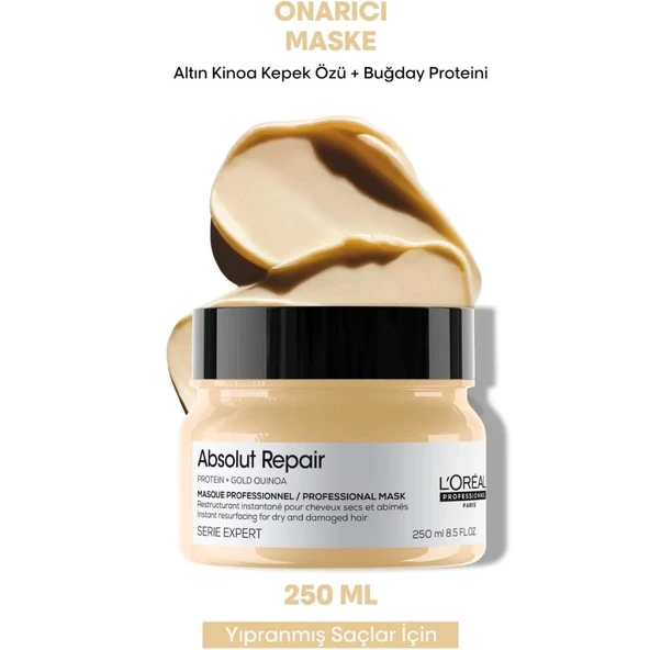 Loreal Professionnel Serie Expert Yıpranmış Saçlar Için Onarıcı Maske 250ml - Resim 2